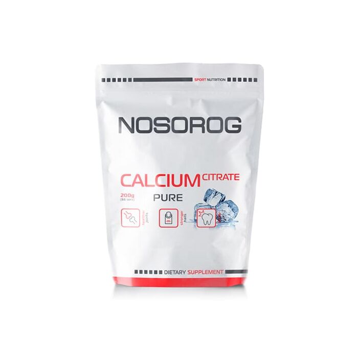 Кальцій Nosorog Calcium Citrate, 200 гр