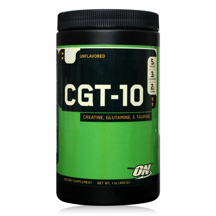 Глутамін Optimum Nutrition CGT-10 (Creatine-Glutamine-Tuarine) 450 грамм