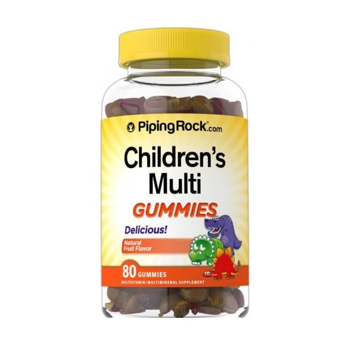 Вітамины для дітей Piping Rock Children Multi Gummies - 80 Gummies