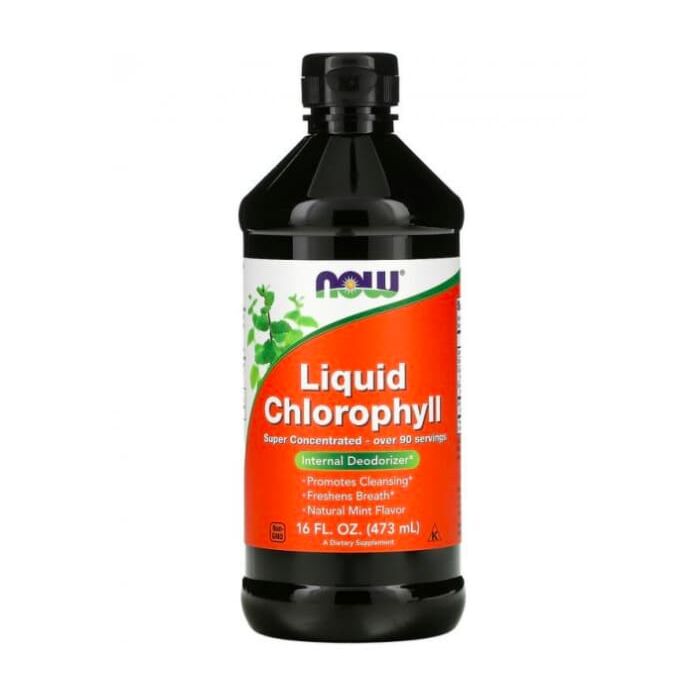 Специальная добавка NOW Liquid Chlorophyll - 473 мл.