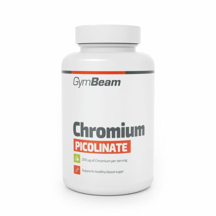 Жироспалювач GymBeam Chromium picolinate - 60 tabl