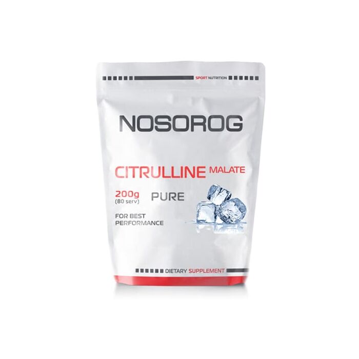 Цитрулін Nosorog Citrulline Malate натуральний, 200 гр
