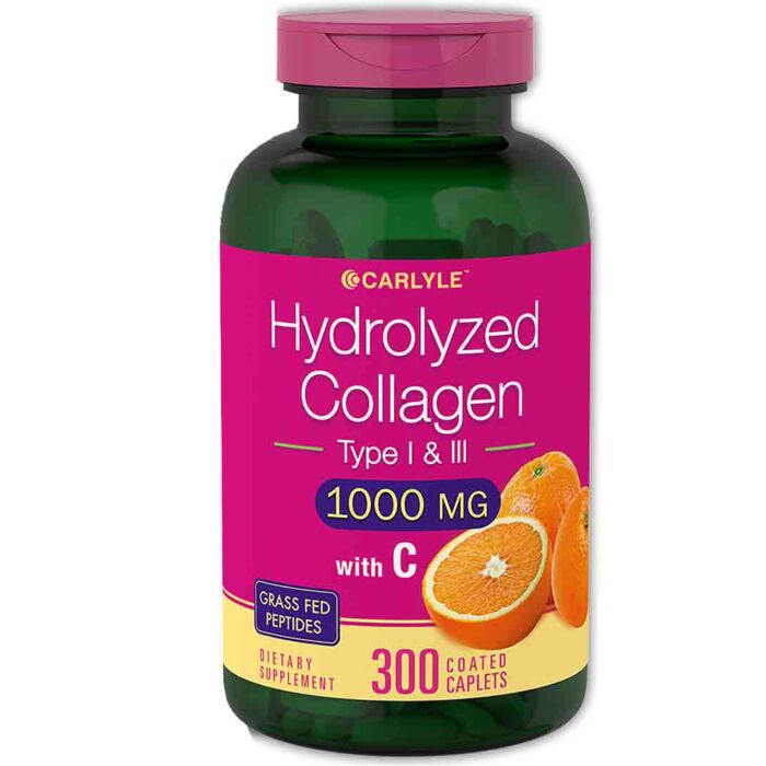 Коллаген Carlyle Hydrolized Collagen Type 1&3 - 300 caplets