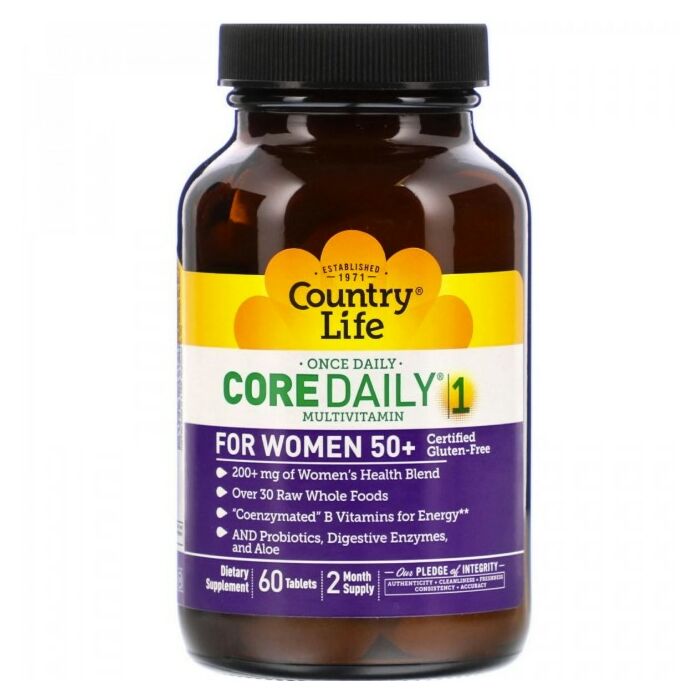 Country Life Core Daily One Women 50+ 60 табл