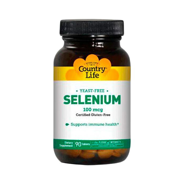 Антиоксиданты Country Life Selenium 100 мкг 180 табл