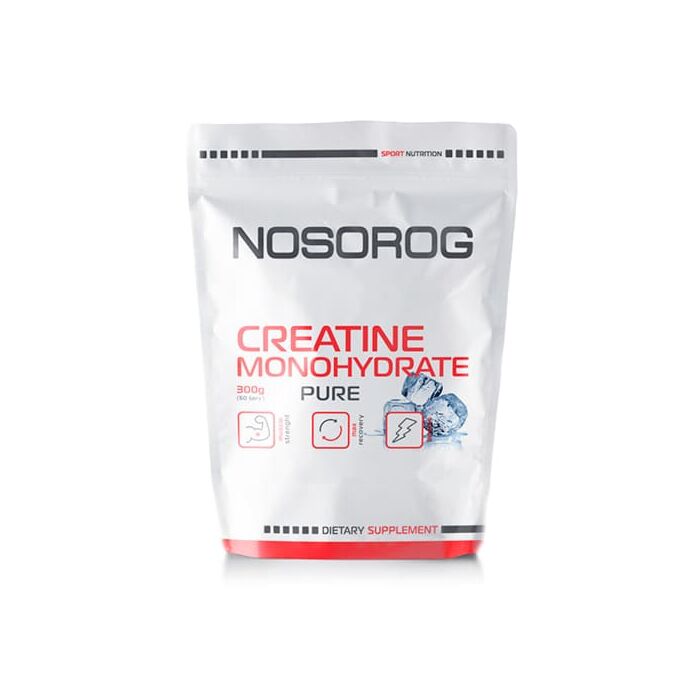 Креатин Nosorog Creatine Monohydrate (300 грамм) (пошкоджена упаковка)