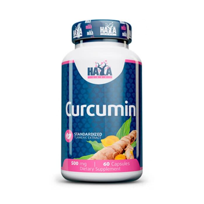Специальная добавка Haya Labs Curcumin /Turmeric Extract 500 mg 60 capsules