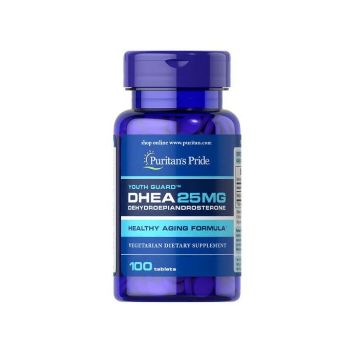 Анаболічна добавка Puritans Pride DHEA 25 mg 100 Tablets
