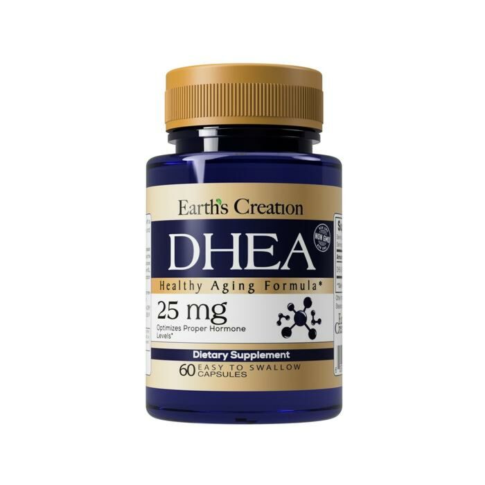 Комплесный тестобустер Earth's Creation DHEA 25 mg - 60 капс