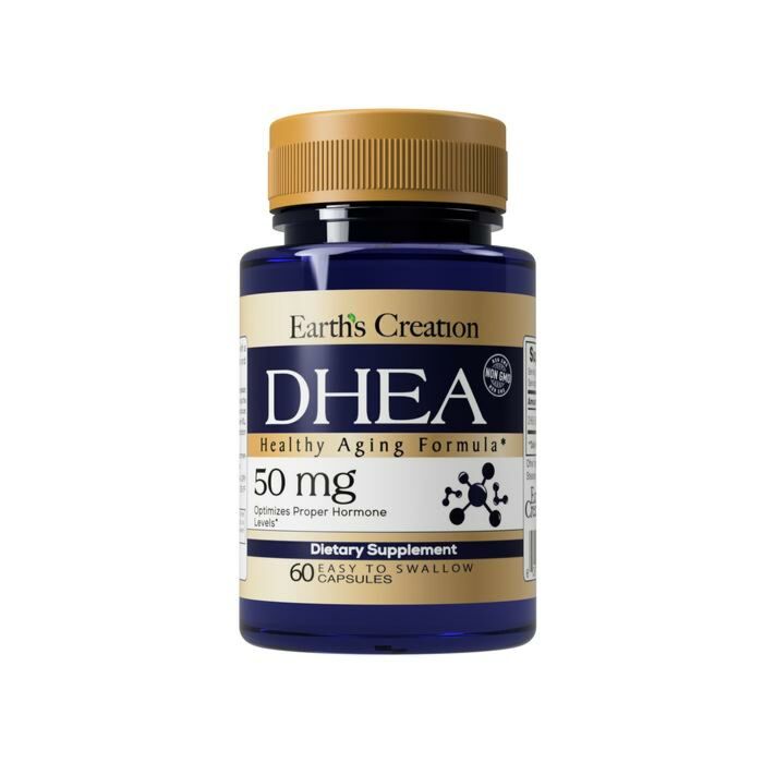 Комплексний засіб для підвищення тестостерону Earth's Creation DHEA 50 mg - 60 капс