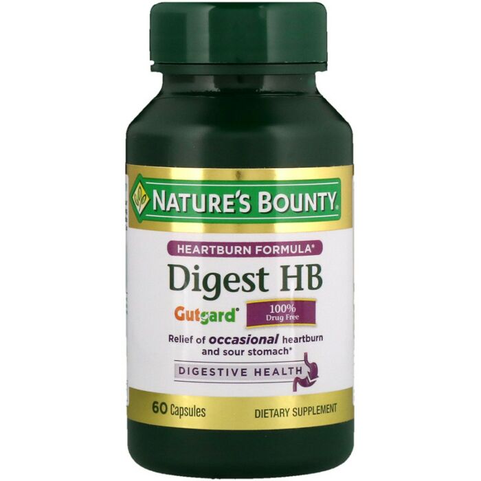 Добавка для здоровья желудка Nature's Bounty Digest HB - 60 caps