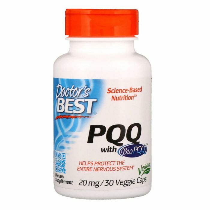 Специальная добавка Doctor's Best Пирролохинолинхинон PQQ, 20 мг, 30 вегетарианских капсул