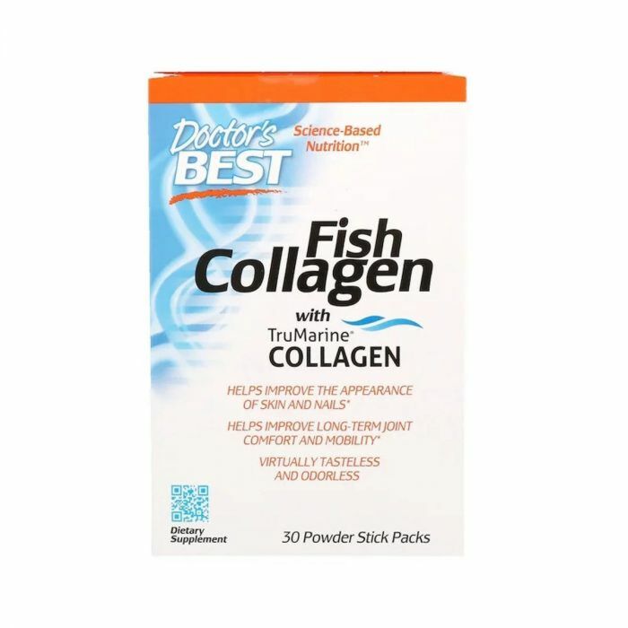 Для здоров'я шкіри Doctor's Best Fish Collagen, 30 пакетиков