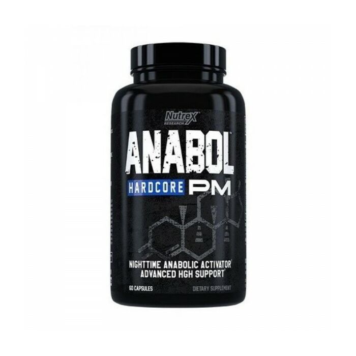 Для здорового сну Nutrex Anabol Hardcore PM 60 liquid caps