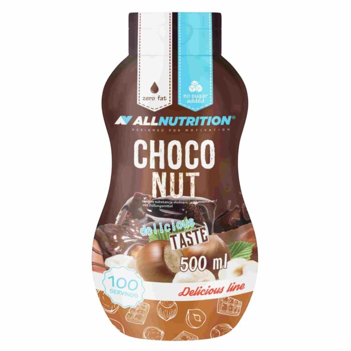 Замінник харчування AllNutrition Sauce Zero Chocolate Nut - 500 ml