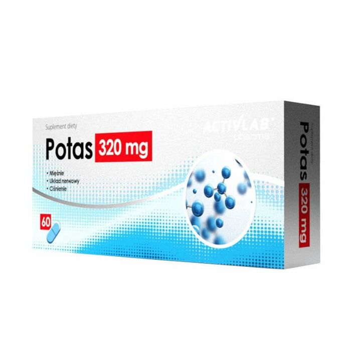 Минералы ActivLab Potas 320 mg 60 tablets