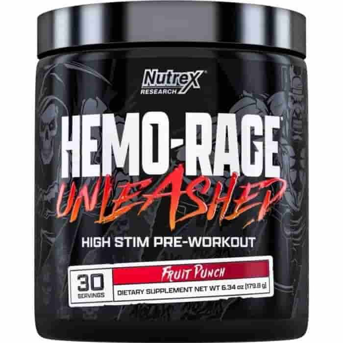 Предтренировочный комплекс Nutrex Research Hemo-Rage Unleashed - 180 g