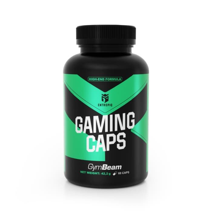Предтренировочный комплекс GymBeam ENTROPIQ Gaming Caps - 60 caps