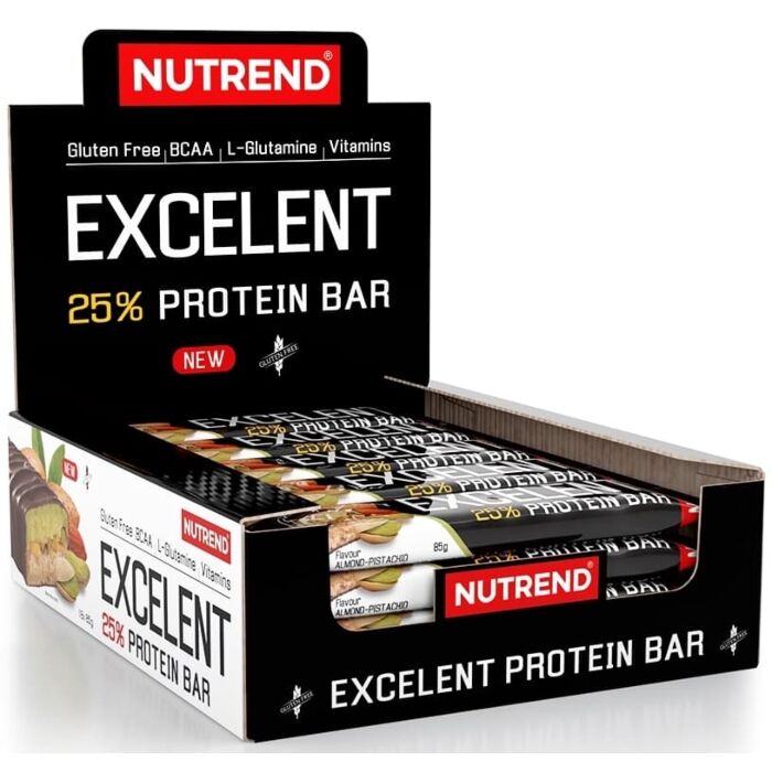 Батончики NUTREND Excelent Protein BAR Блок 18 x 85 грамм