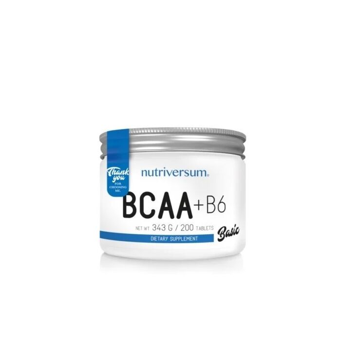 БЦАА Nutriversum BCAA + B6 200tab