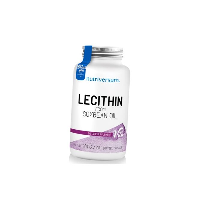 Лецітин Nutriversum Lecithin 60 капс