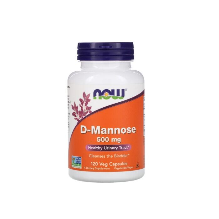 Для жіночого здоров'я  NOW D-Mannose 500 мг 120 капсул