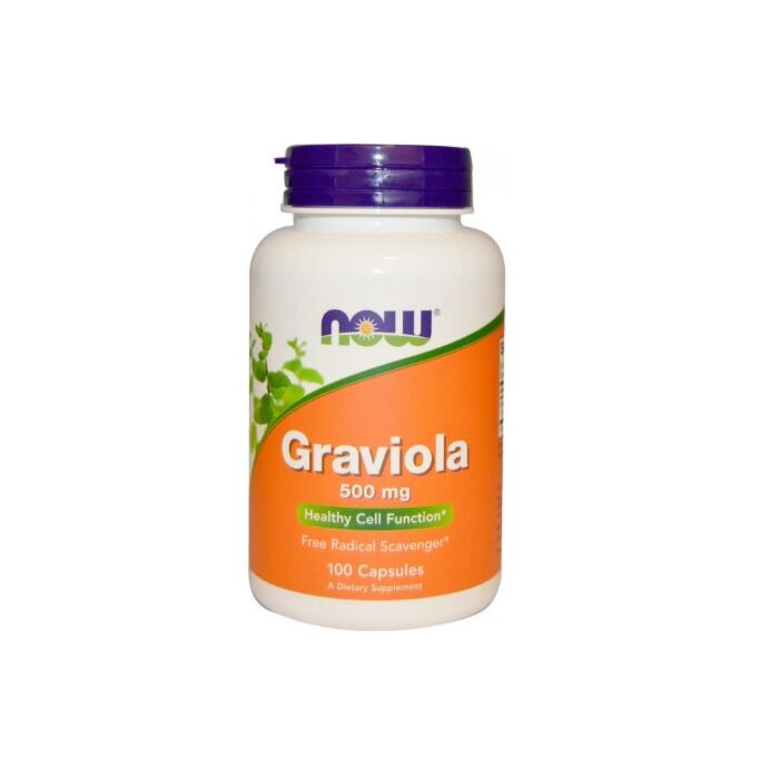 Спеціальна добавка NOW Graviola 500mg - 100 veg caps