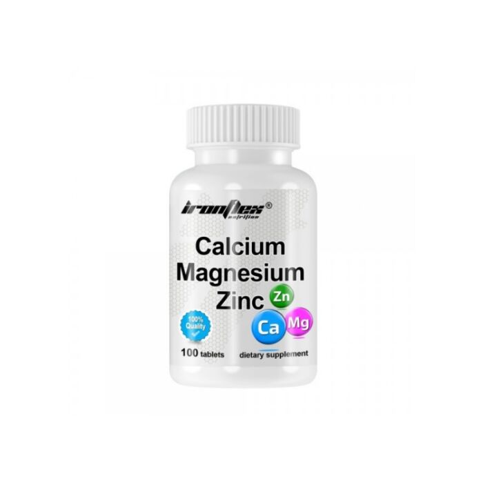 IronFlex Calcium Magnesium Zinc 100tabs