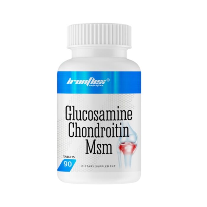 Комплекс для суставов и связок IronFlex Glucosamine + Msm + Chondroitin 100 tabs