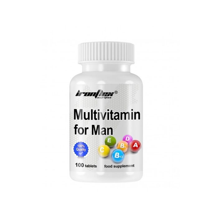 IronFlex Multivitamin For Men 100tabs