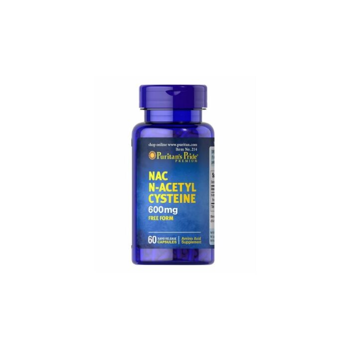 Puritans Pride N-Acetyl Cysteine (NAC) 600 mg - 60 кап