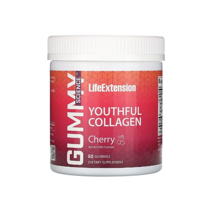 Коллаген Life Extension Youthful Collagen 80 gummies