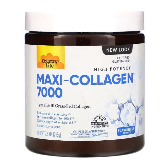 Country Life MAXI collagen 7000  213 г