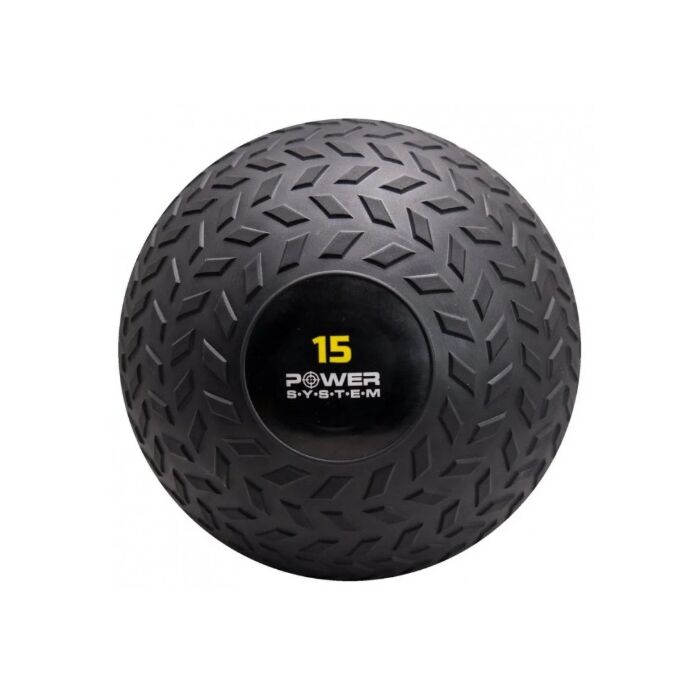 Power System Мяч SlamBall для кросфита и фитнеса PS-4117 15кг рифленый