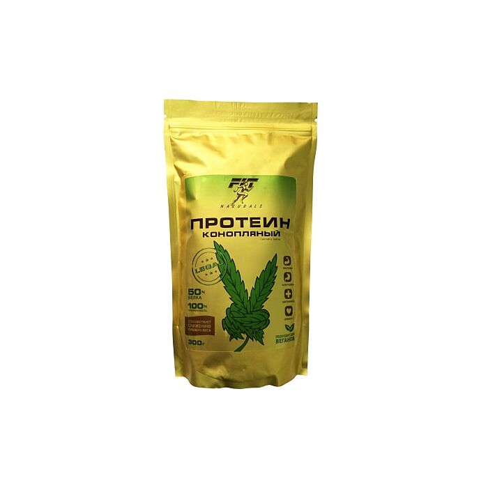 Растительный протеин FIT Протеин Конопляный 50% 300 гр