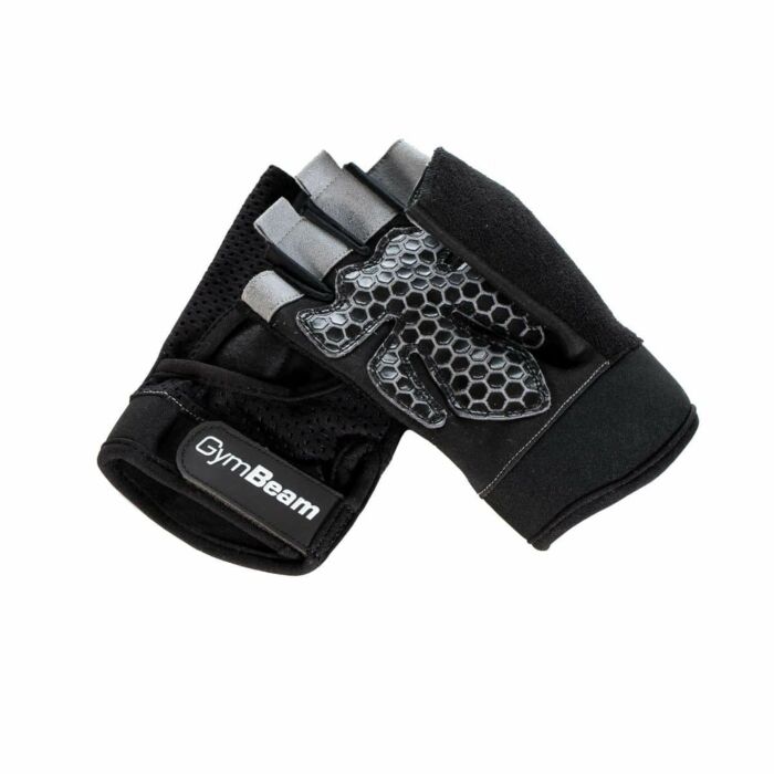 Перчатки GymBeam Grip Fitness Gloves Black