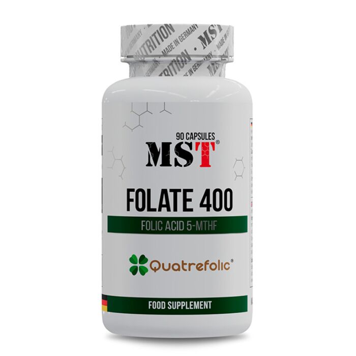 Вітамин B MST Folate 400 Quatrefolic® 90 capsules
