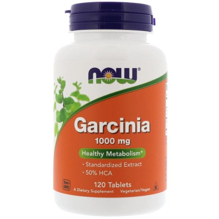 Жиросжигатель NOW Garcinia (Гарциния) 1000 мг 120 таб