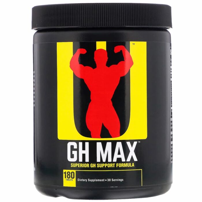 Комплексний засіб для підвищення тестостерону Universal Nutrition GH MAX 180 таб