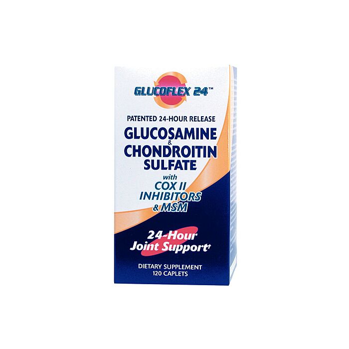 Комплекс для суставов и связок  GlucoFlex -  Glucosamine Chondroitin with MSM - 120 caplets