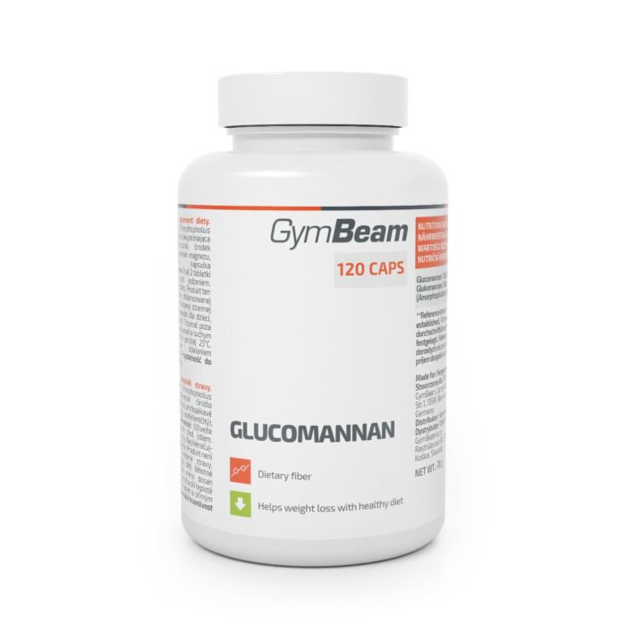 Специальная добавка GymBeam Glucomannan - 120 tabl