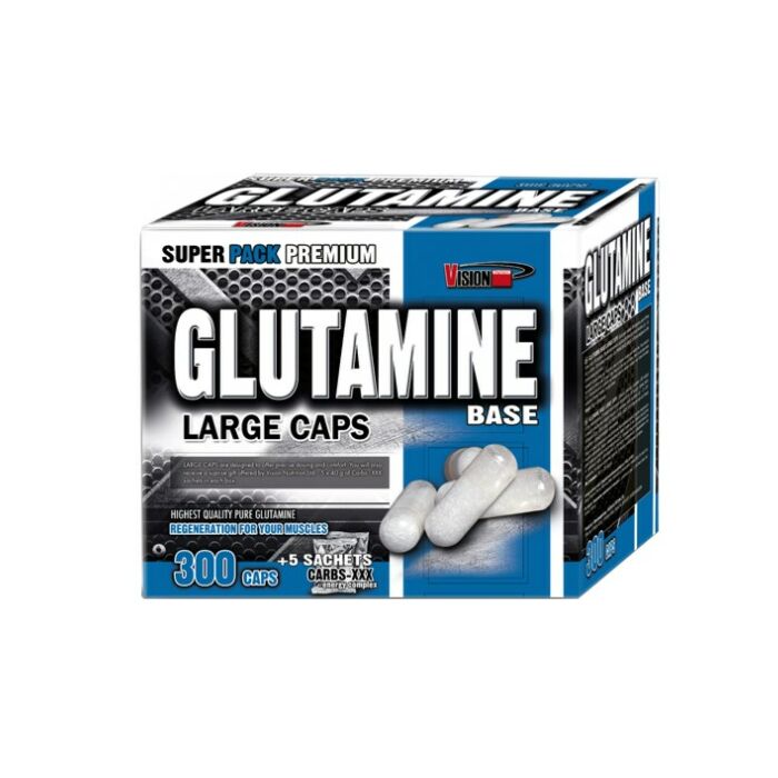 Глютамин Vision Nutrition Glutamine Base Large Caps 100 капс