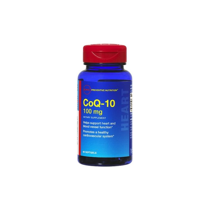 Для здоров'я серця і судин GNC CoQ-10 100 mg 60 caps