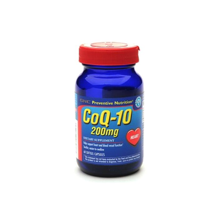 Для здоров'я серця і судин GNC CoQ-10 200 MG 60 caps