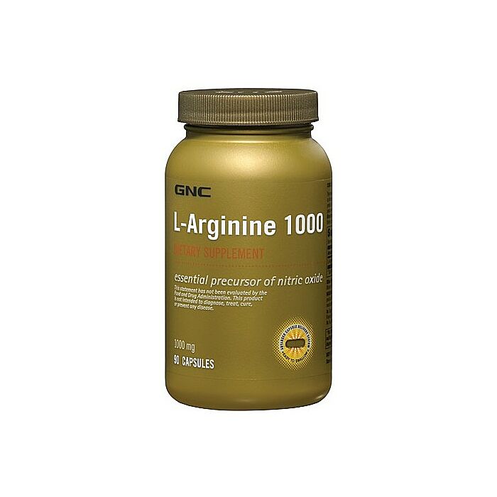 Аргінін GNC L-Arginine 1000 MG 180 капс