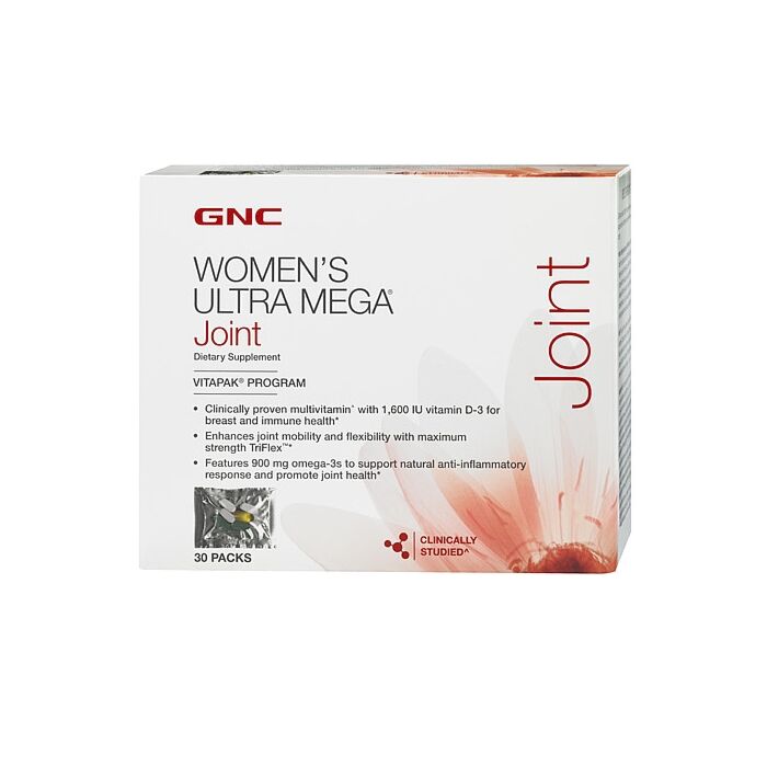 GNC Women's Ultra Mega Joint Vitapak 30 мегапак