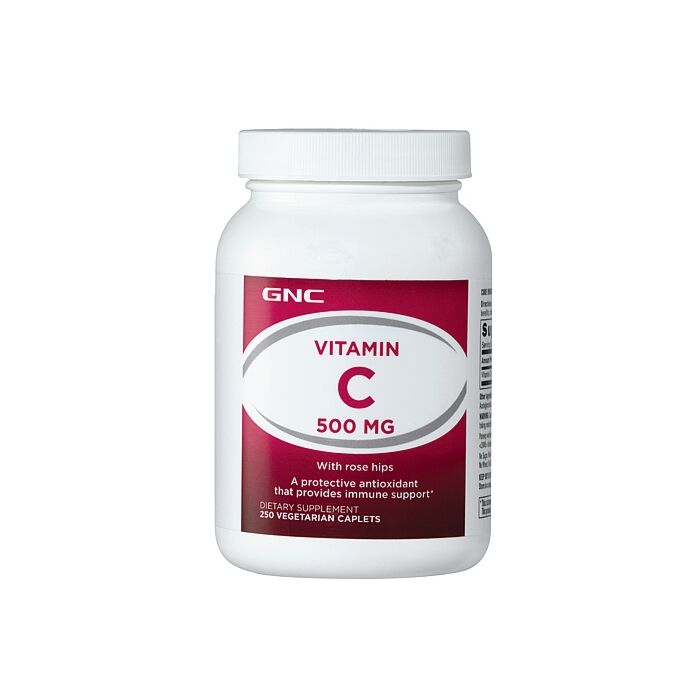 Витамин С GNC Vitamin C 500 with Rose Hips 250 caps