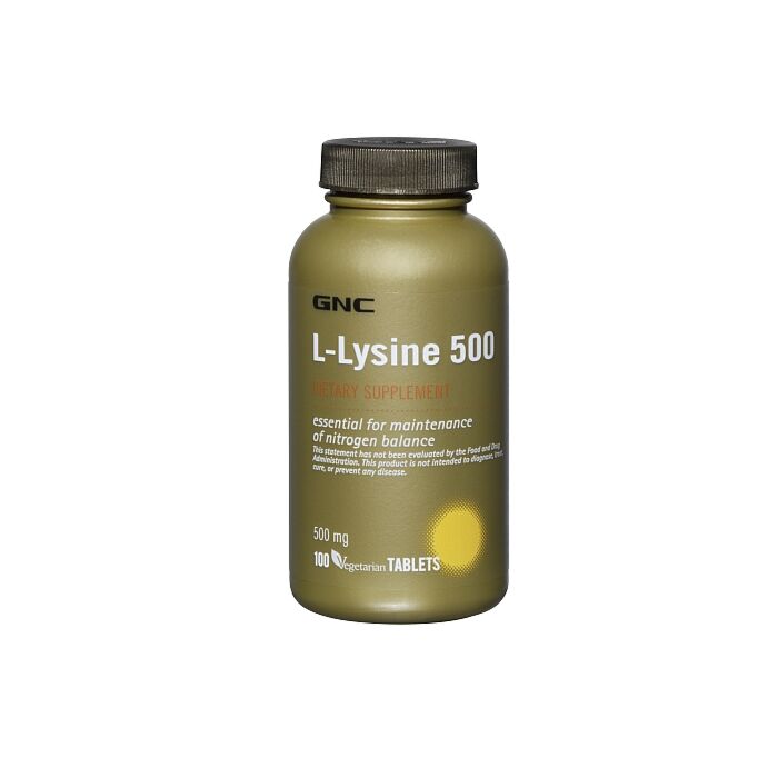 Аминокислота GNC L-Lysine 500 - 100 tabl