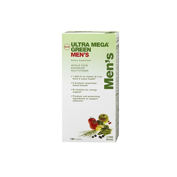 Витамины для мужчин GNC UM Green Mens Multivitamin 120 caplets