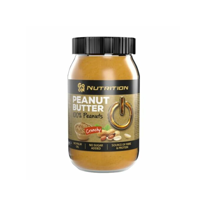 Арахісове масло Go On Nutrition Peanut butter crunchy 100% 900 г